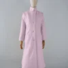 Abrigo Rosa Pastel Lana Calefactable Mevak Cerrado