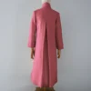 Abrigo Rosado Lana Calefactable Rame-Mevak Espalda