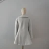 Abrigo Blanco Roto Lana Calefactable Tiam Espalda