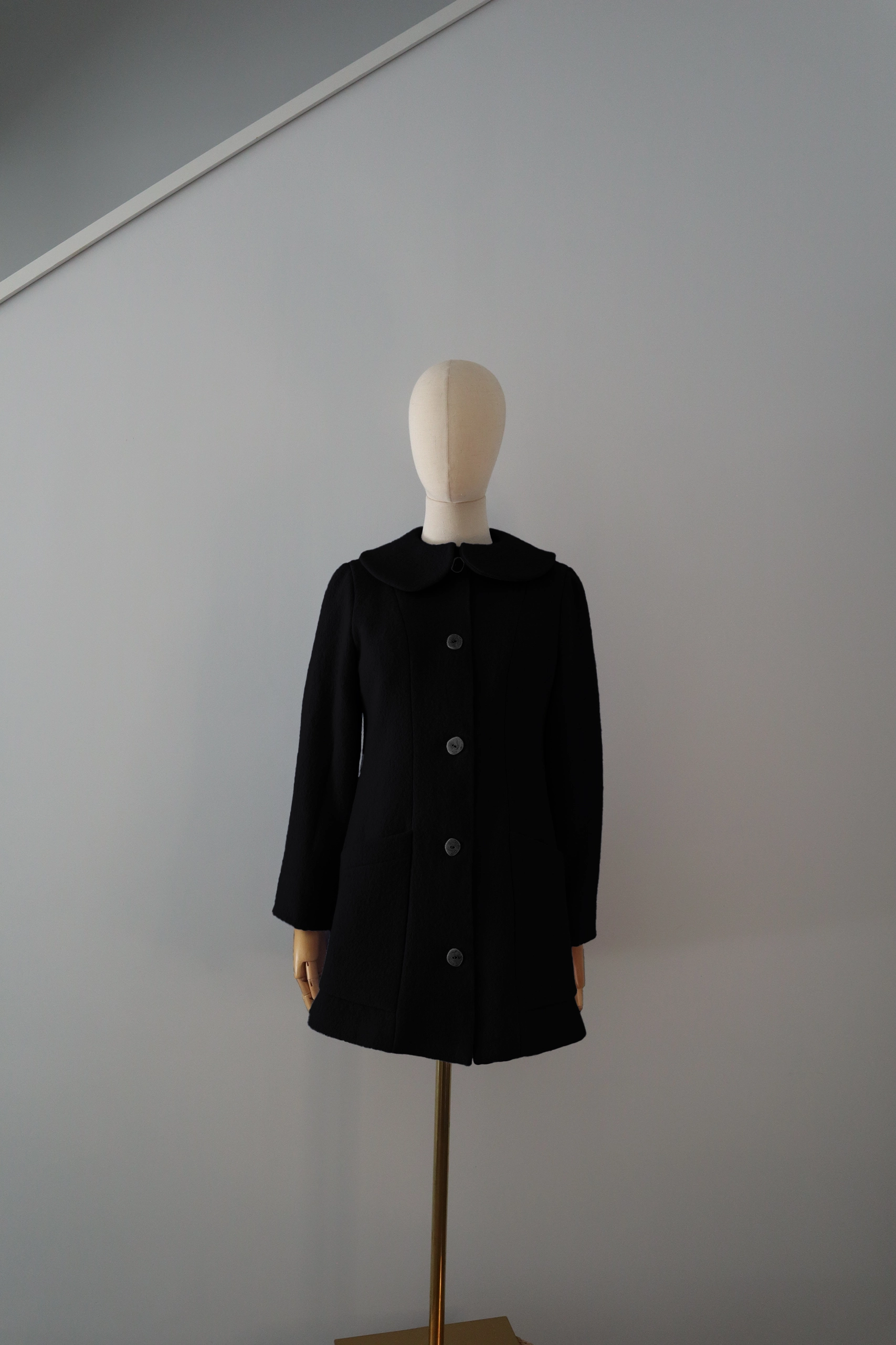 abrigo-negro-lana-calefactable-tiam Abrigo Negro Lana Calefactable Tiam