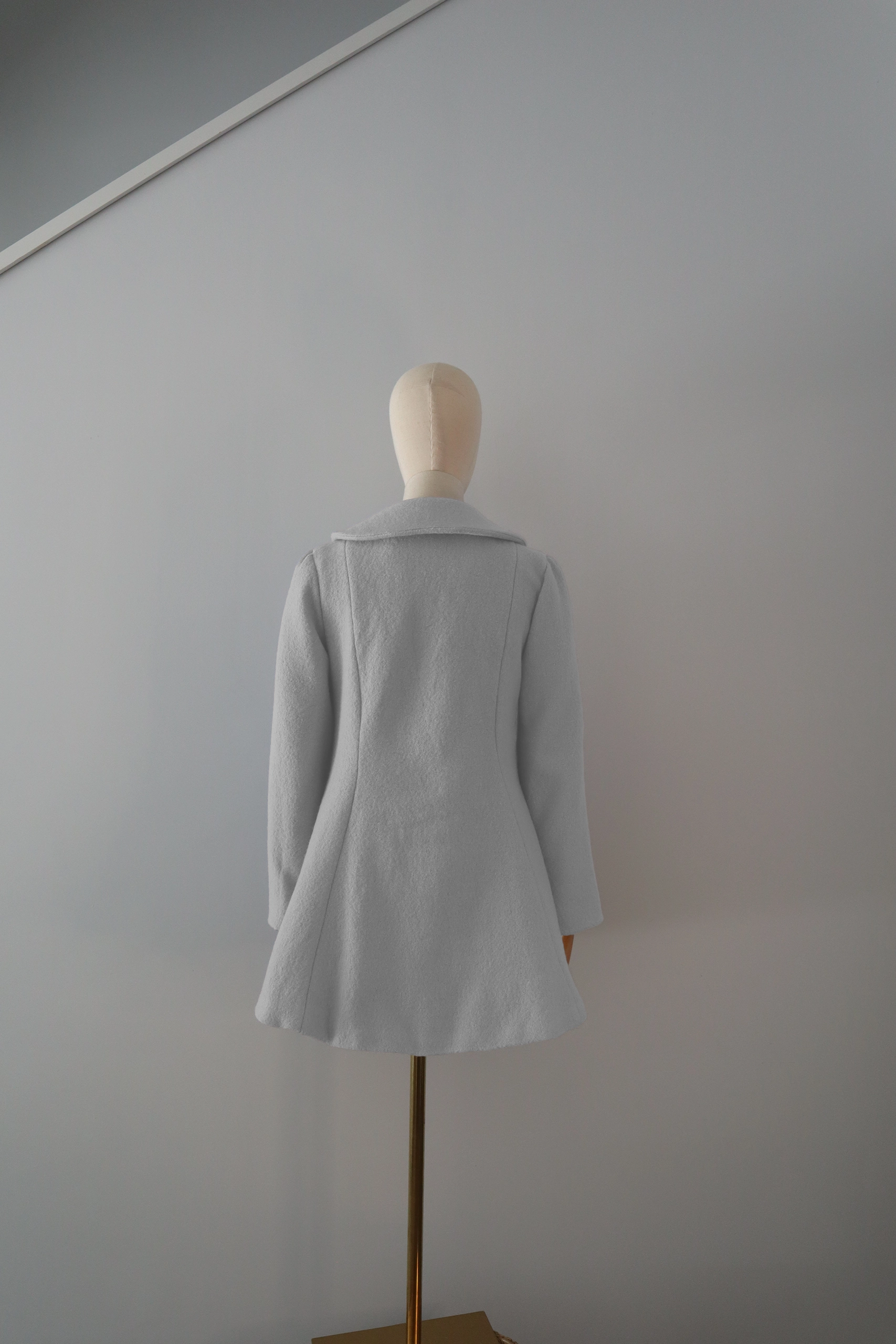 Abrigo Perla Lana Calefactable Tiam Espalda