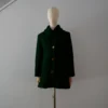 Abrigo Verde Botella Lana Calefactable Kalon Cerrado
