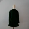 Abrigo Verde Botella Lana Calefactable Tiam Espalda