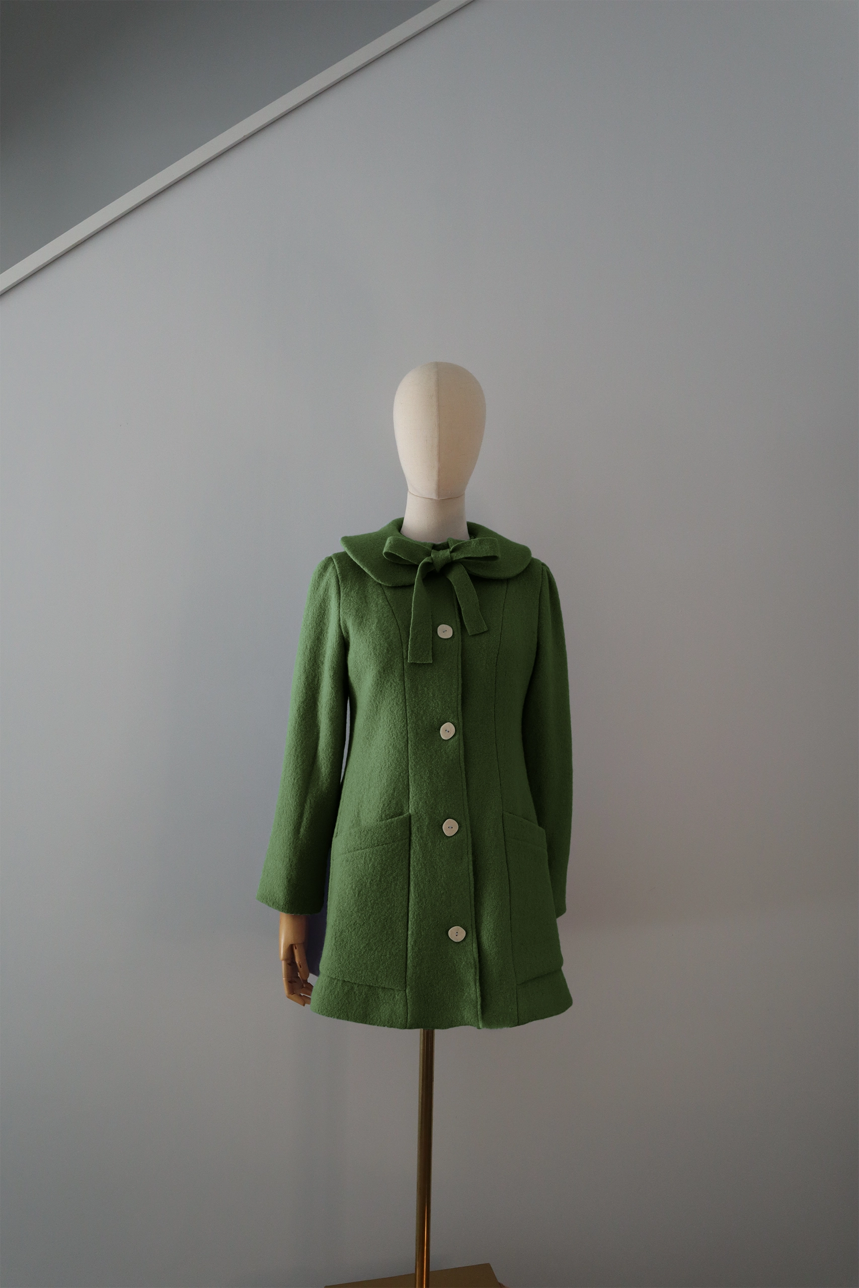 Abrigo Verde Lana Calefactable Tiam Lazo