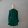 Abrigo Verde Oscuro Lana Calefactable Tiam Espalda