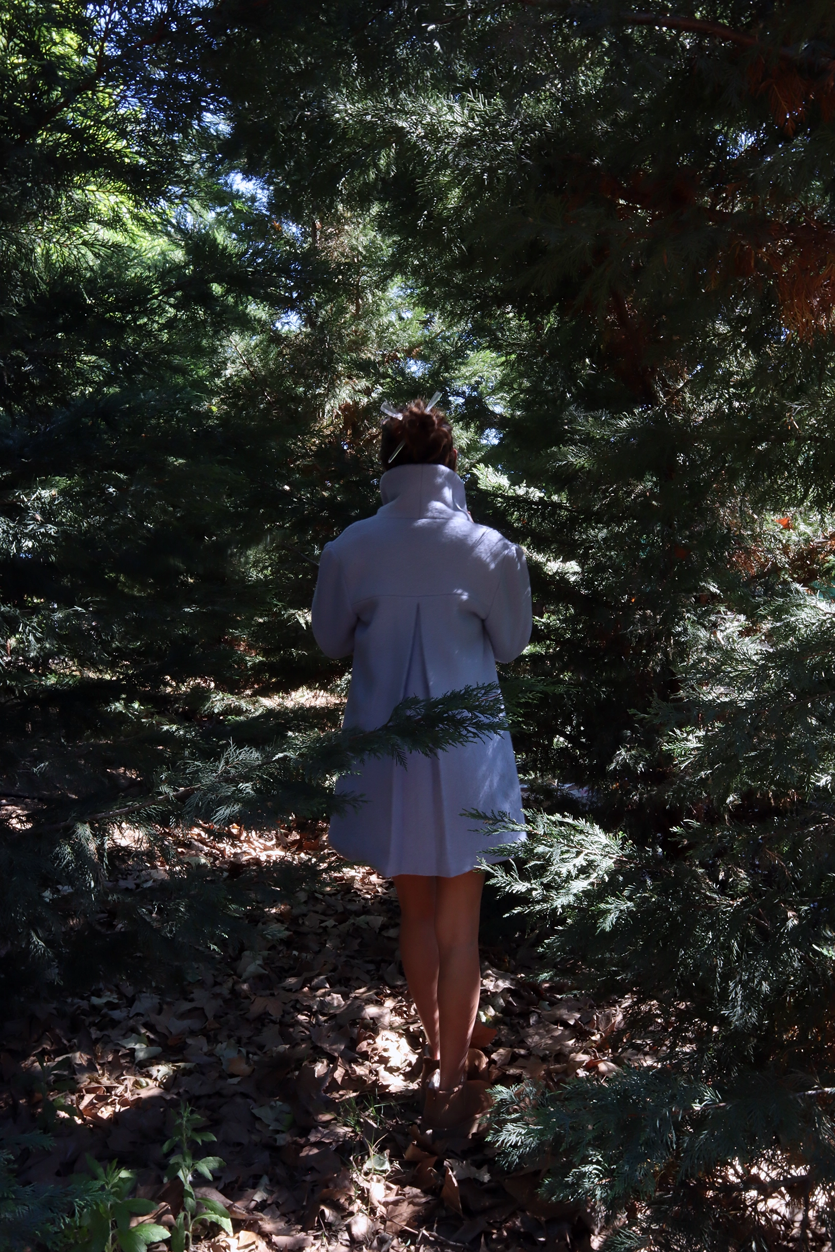 Foto Abrigo Kalón Azul Bebé Espalda