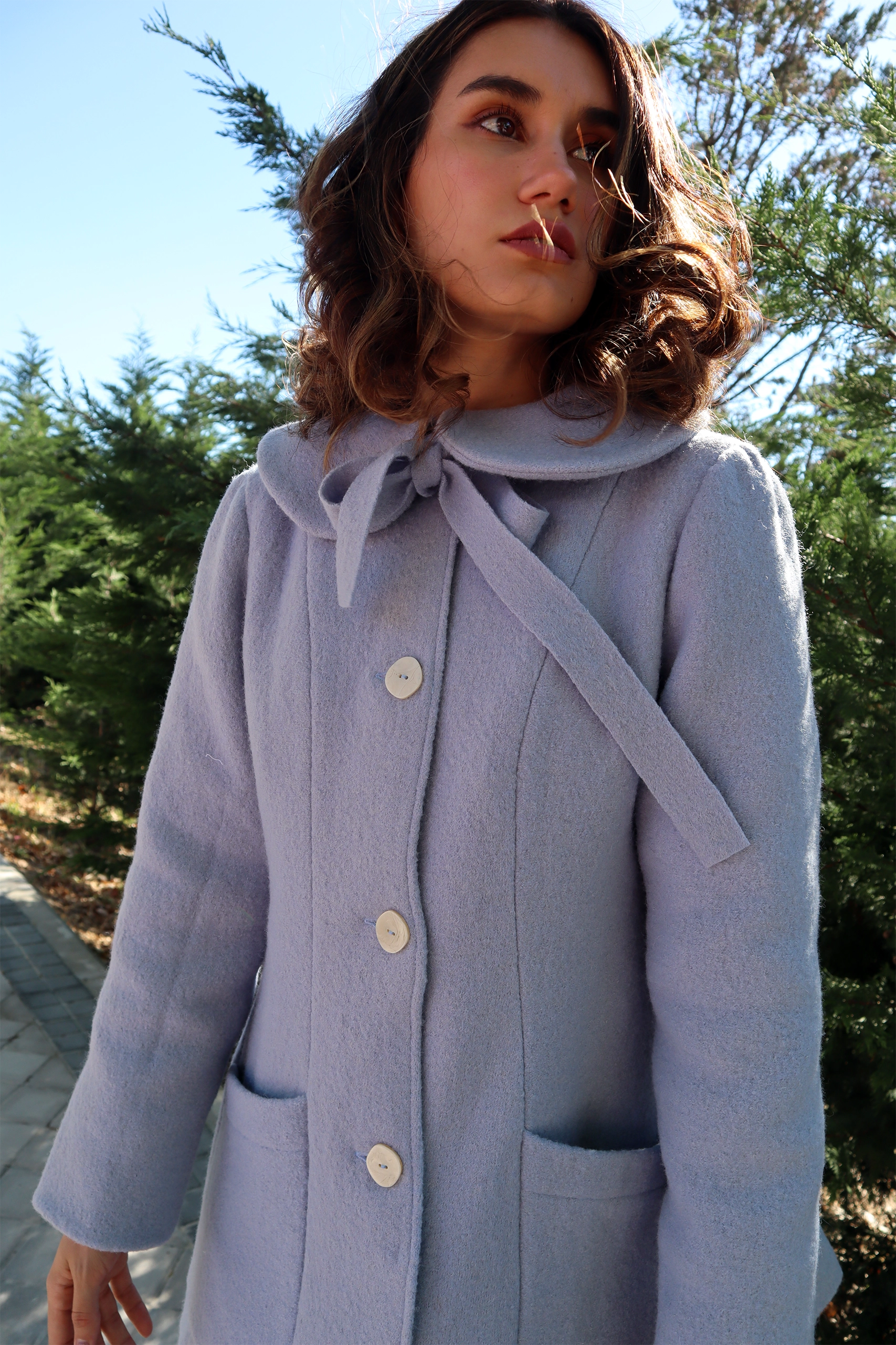 foto-abrigo-tiam-azul-bebe-detalles Foto Abrigo Tiam Azul Bebé Detalles