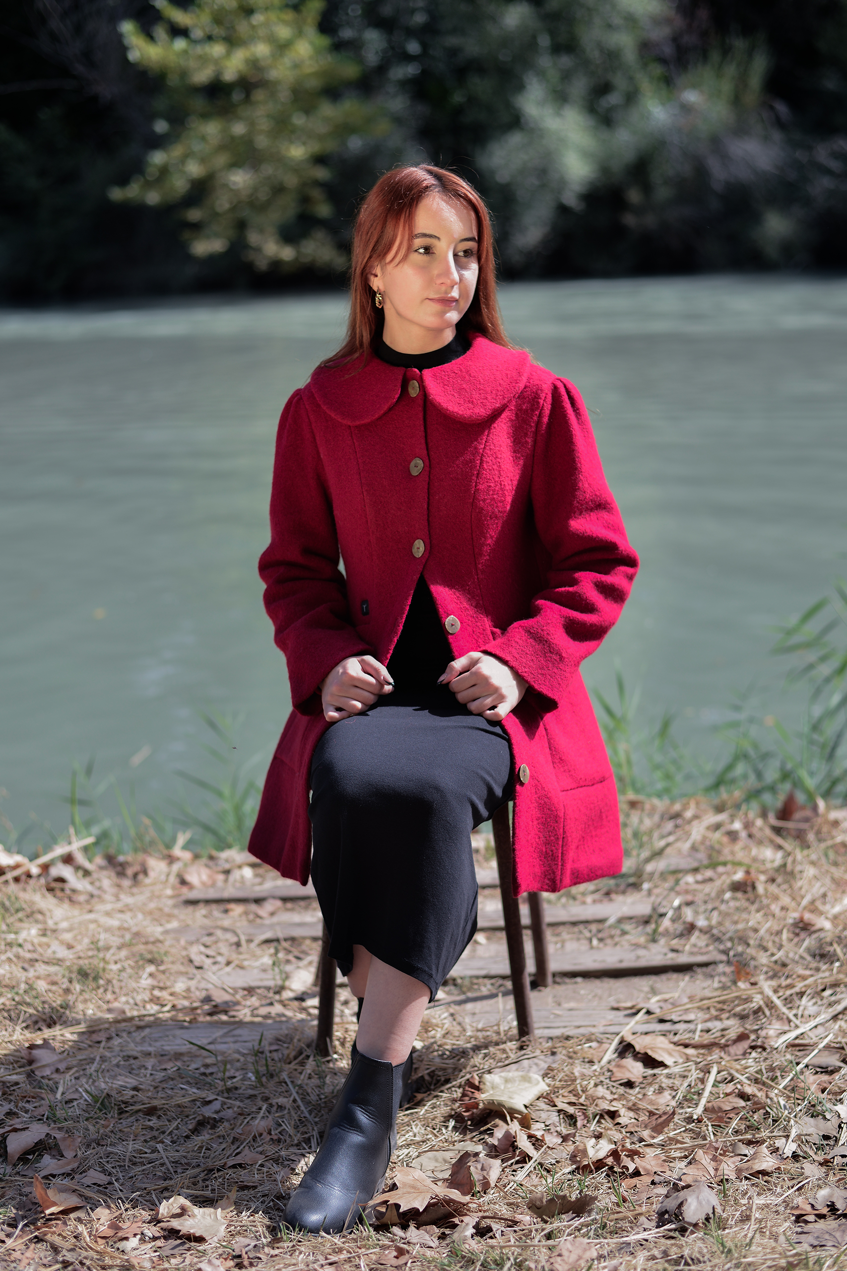 Abrigo-Tiam-Rojo-Maria-1 Abrigo Tiam Rojo Maria 1