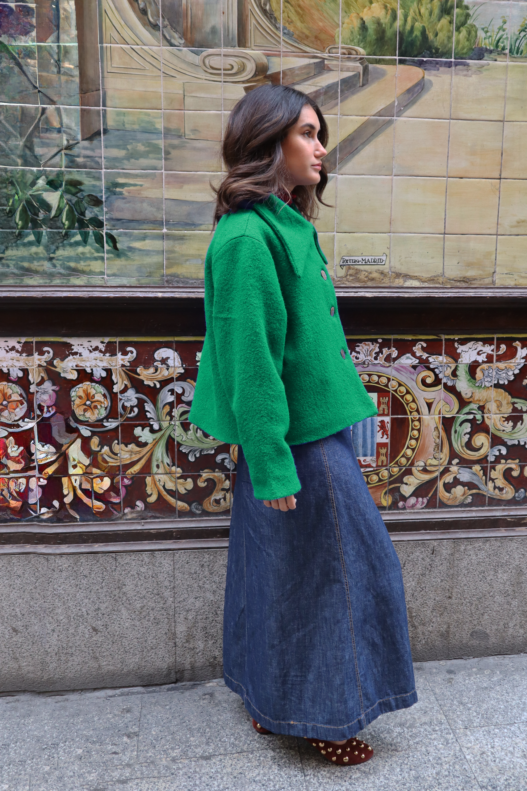 twiggy perfil verde oscuro